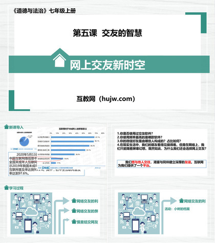 《网上交友新时空》PPT优秀课件