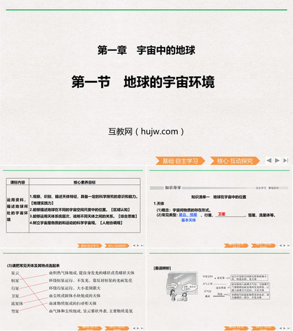 《地球的宇宙环境》PPT课件下载