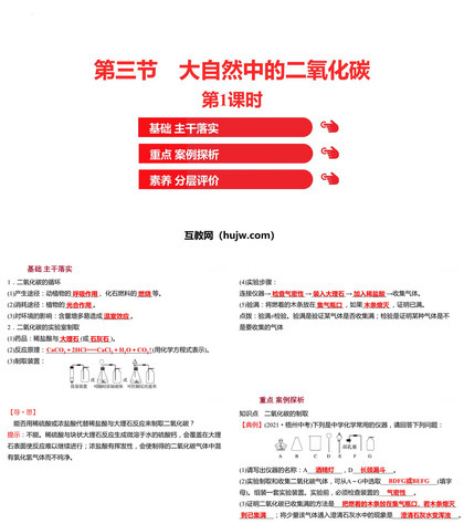 《大自然中的二氧化碳》燃烧与燃料PPT教学课件(第1课时)