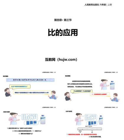 《比的应用》比PPT教学课件