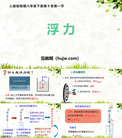 《浮力》浮力PPT免费课件