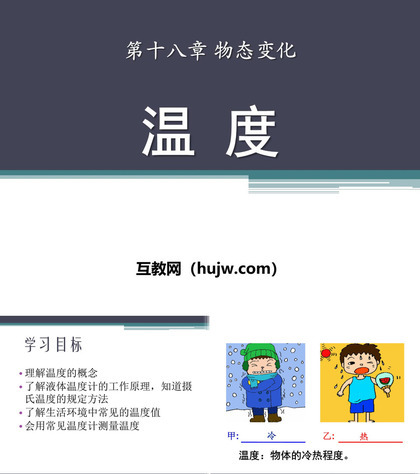 《温度》物态变化PPT课件下载8