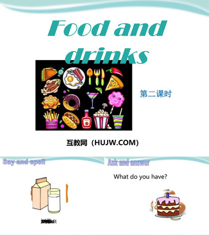 《Food and drinks》PPT课件下载