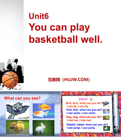 《You can play basketball well》PPT课件下载3