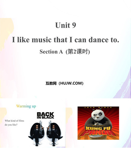 《I like music that I can dance to》SectionA PPT课件下载(第2课时)