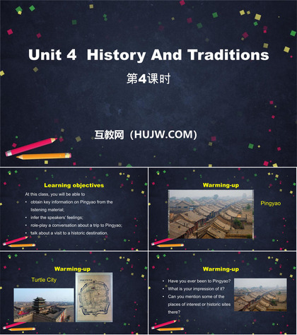 《History and Traditions》PPT课件下载(第4课时)