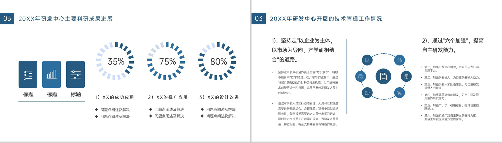 蓝色简约研发部门工程师年终总结计划及未来工作目标PPT模板-8