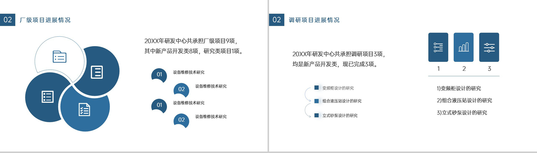 蓝色简约研发部门工程师年终总结计划及未来工作目标PPT模板-4