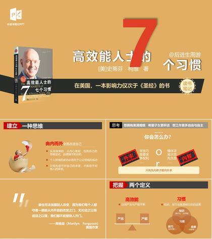 《高效能人士的7个习惯》读书笔