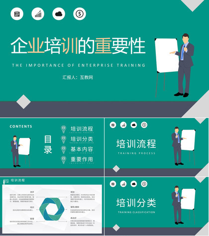 企业培训的重要性知识总结企业高管培训课件学习PPT模板