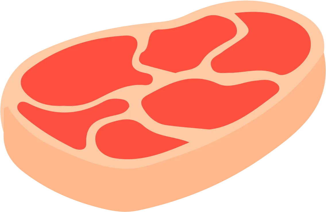 艺术设计矢量图牛肉PNG免抠图片