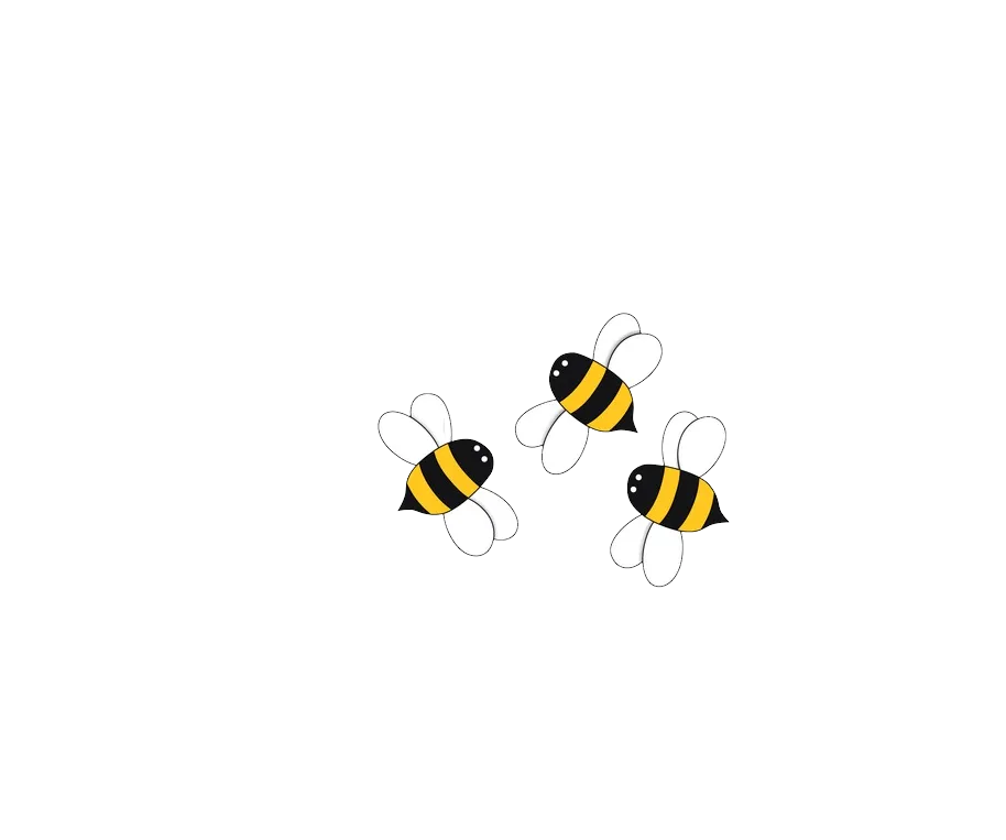 卡通动物矢量图蜜蜂PNG免抠图片