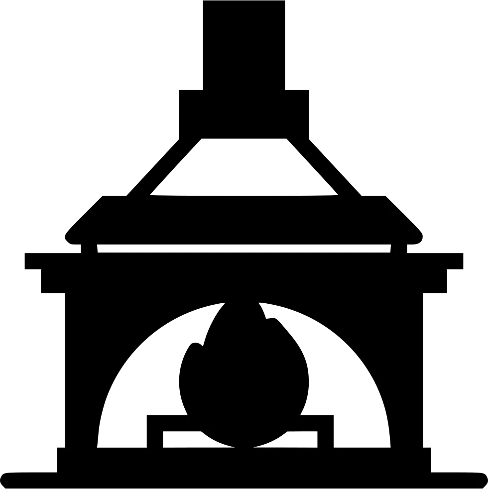 矢量图剪影象征壁炉PNG免抠图片