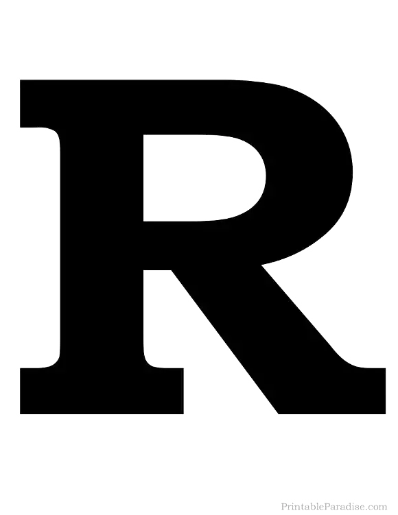 矢量图地图学习用品字母\u rPNG免抠图片