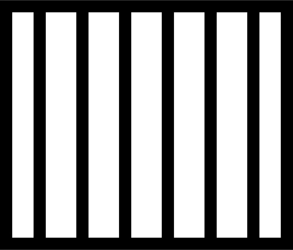 窗口白色象征监狱PNG免抠图片