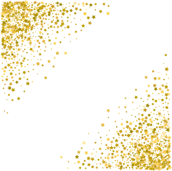 衣饰金属片黄色五彩纸屑明星PNG免抠图片