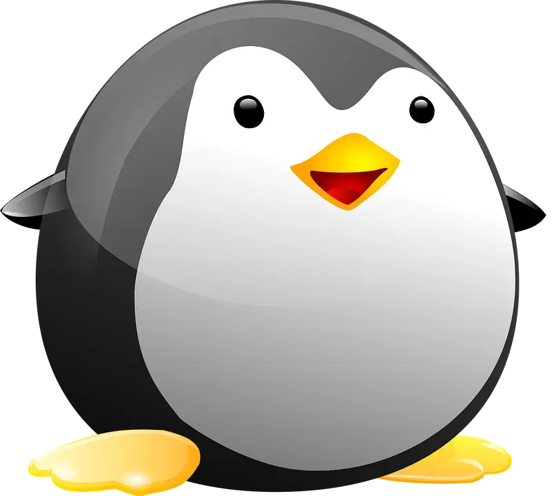 矢量图鸭动物linux操作系统PNG免抠图片