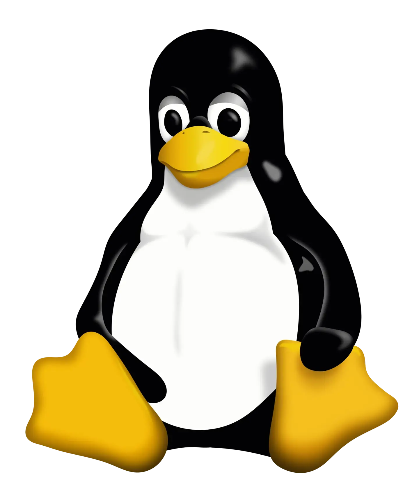 动物黑色黄色linux操作系统PNG免抠图片