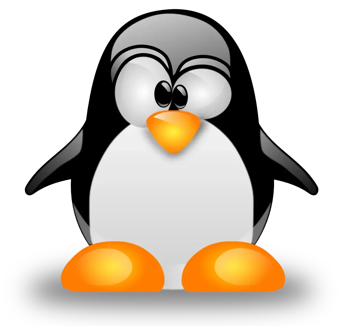 动物矢量图可爱linux操作系统PNG免抠图片