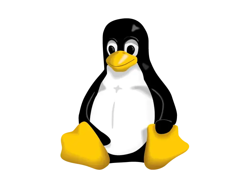 动物鸟企鹅linux操作系统PNG免抠图片