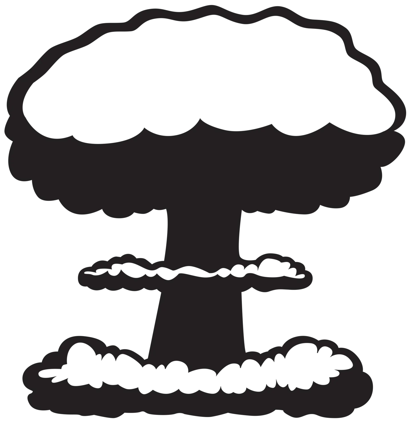 蟹类甲壳类矢量图核爆炸PNG免抠图片