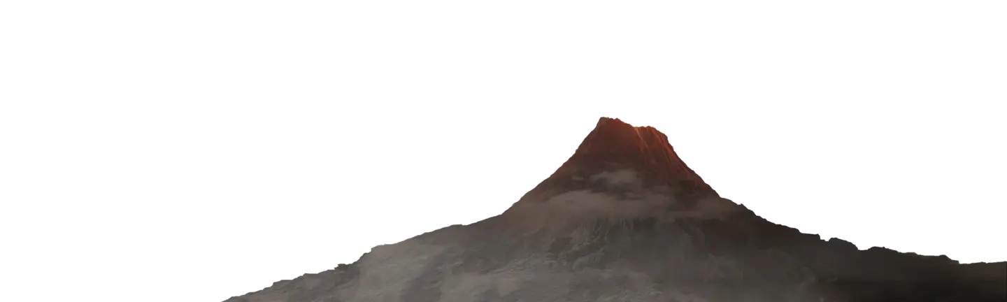 地形星球天空火山PNG免抠图片