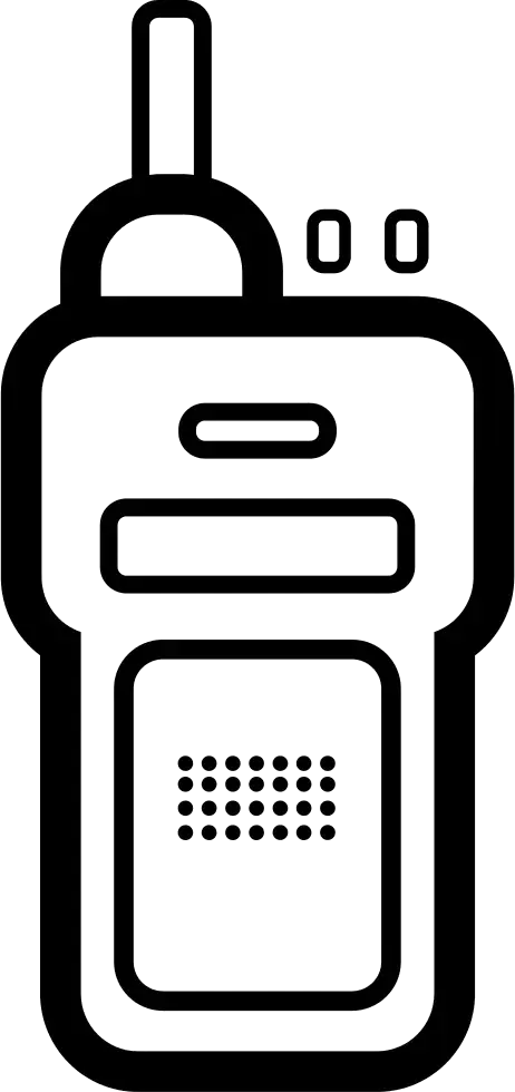 矢量图交通标志标志对讲机PNG免抠图片