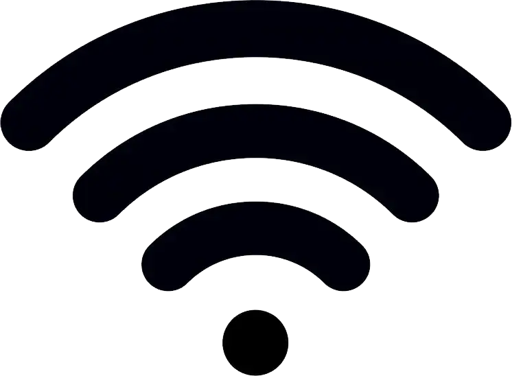 月亮设计矢量图wifiPNG免抠图片