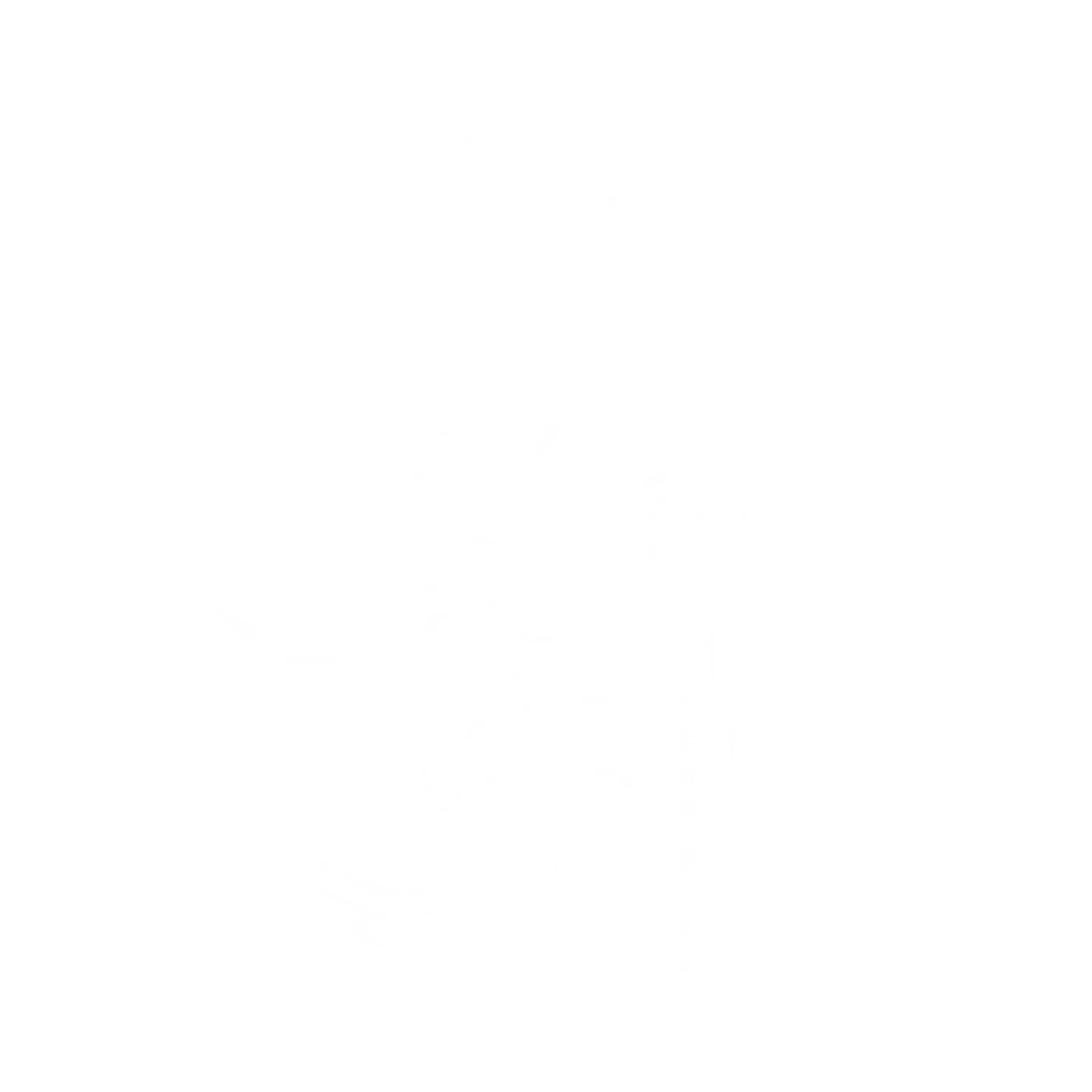 鸽子文化日文汉字PNG免抠图片