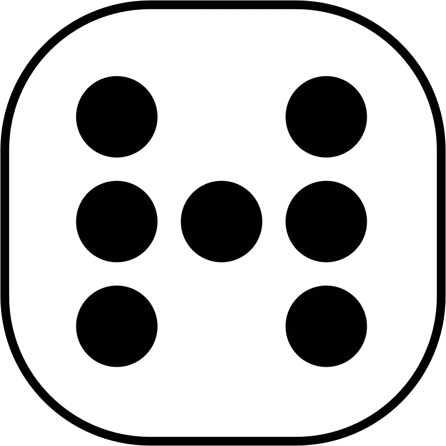 环形锣抽象骰子PNG免抠图片