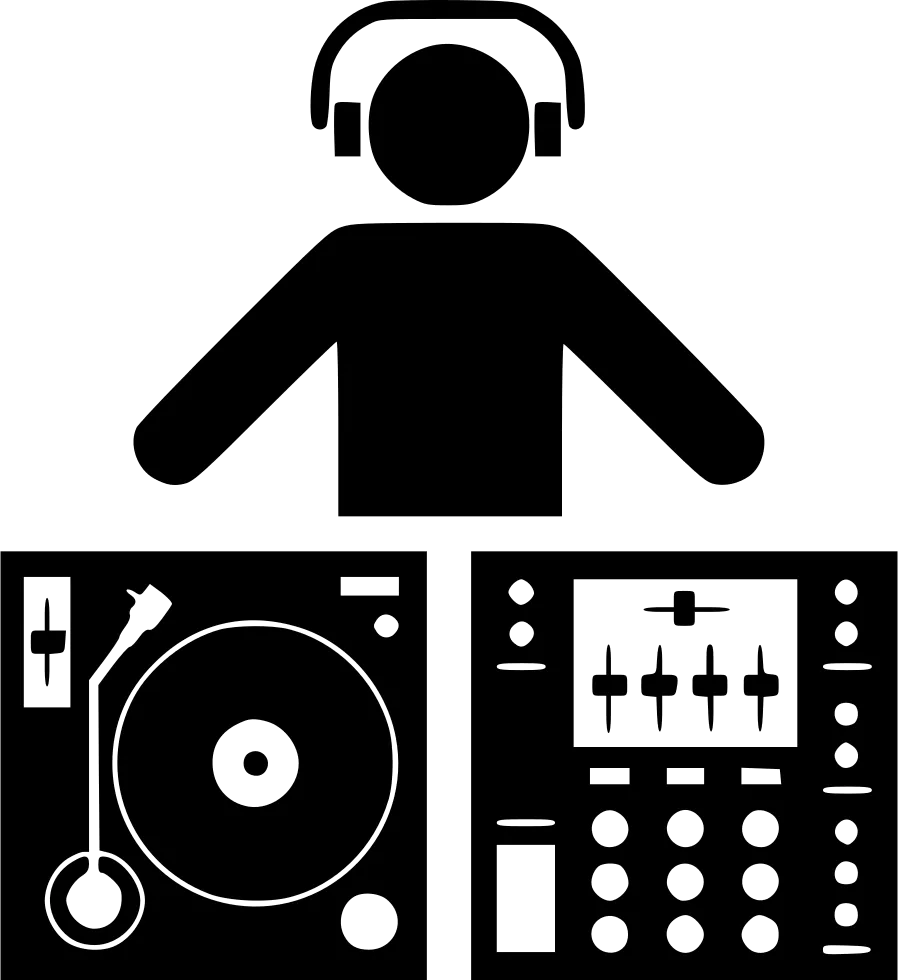 音乐刻盘设备录音djPNG免抠图片