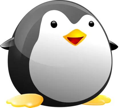 矢量图鸭动物linux操作系统PNG免抠图片