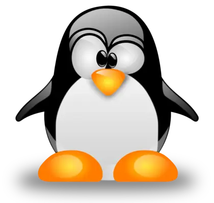 动物矢量图可爱linux操作系统PNG免抠图片