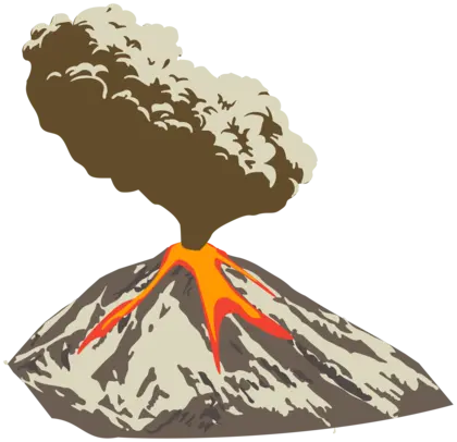 地图岩石冒险火山PNG免抠图片