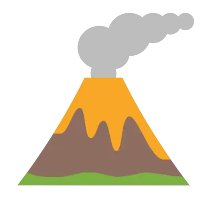 矢量图建筑施工象征火山PNG免抠图片