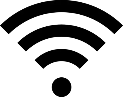 黑色蜘蛛抽象wifiPNG免抠图片