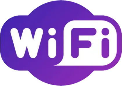 兔子紫色交通标志wifiPNG免抠图片