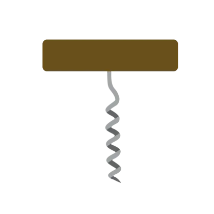 开塞器饮料酒сorkscrewPNG免抠图片