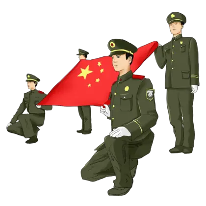 人军队制服PNG免抠图片