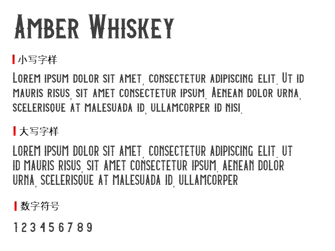 Amber Whiskey