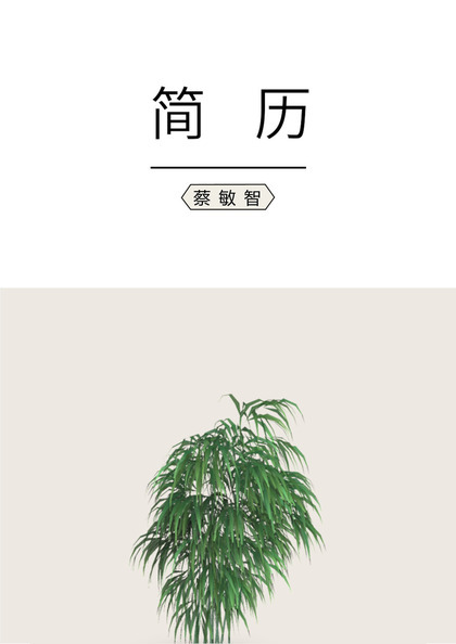 简约经典毕业生求职简历成套Word模板